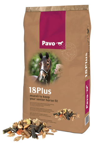 Pavo 18Plus pienso caballos mayores