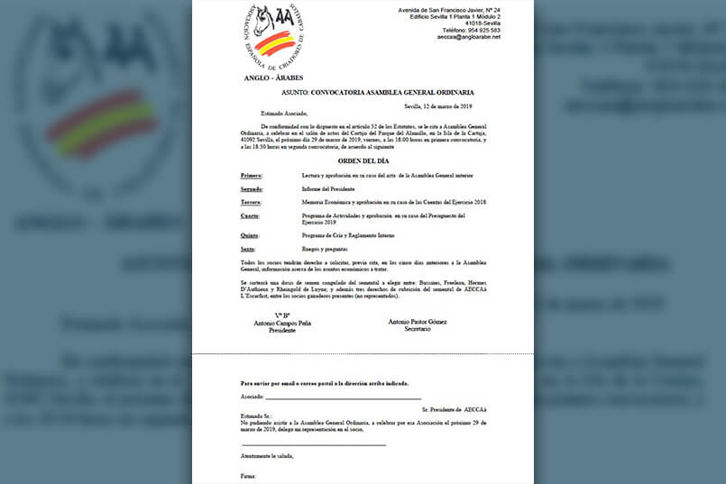 convocatoria asamblea aeccaa